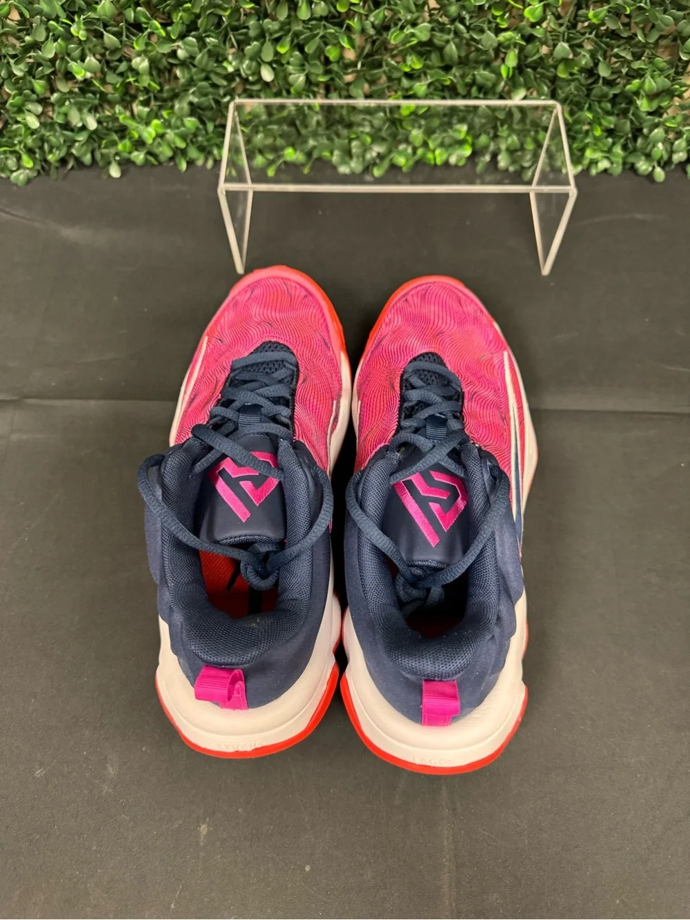 Nike Giannis Immortality 4 Picante Red Midnight Navy - Youth 5.5
